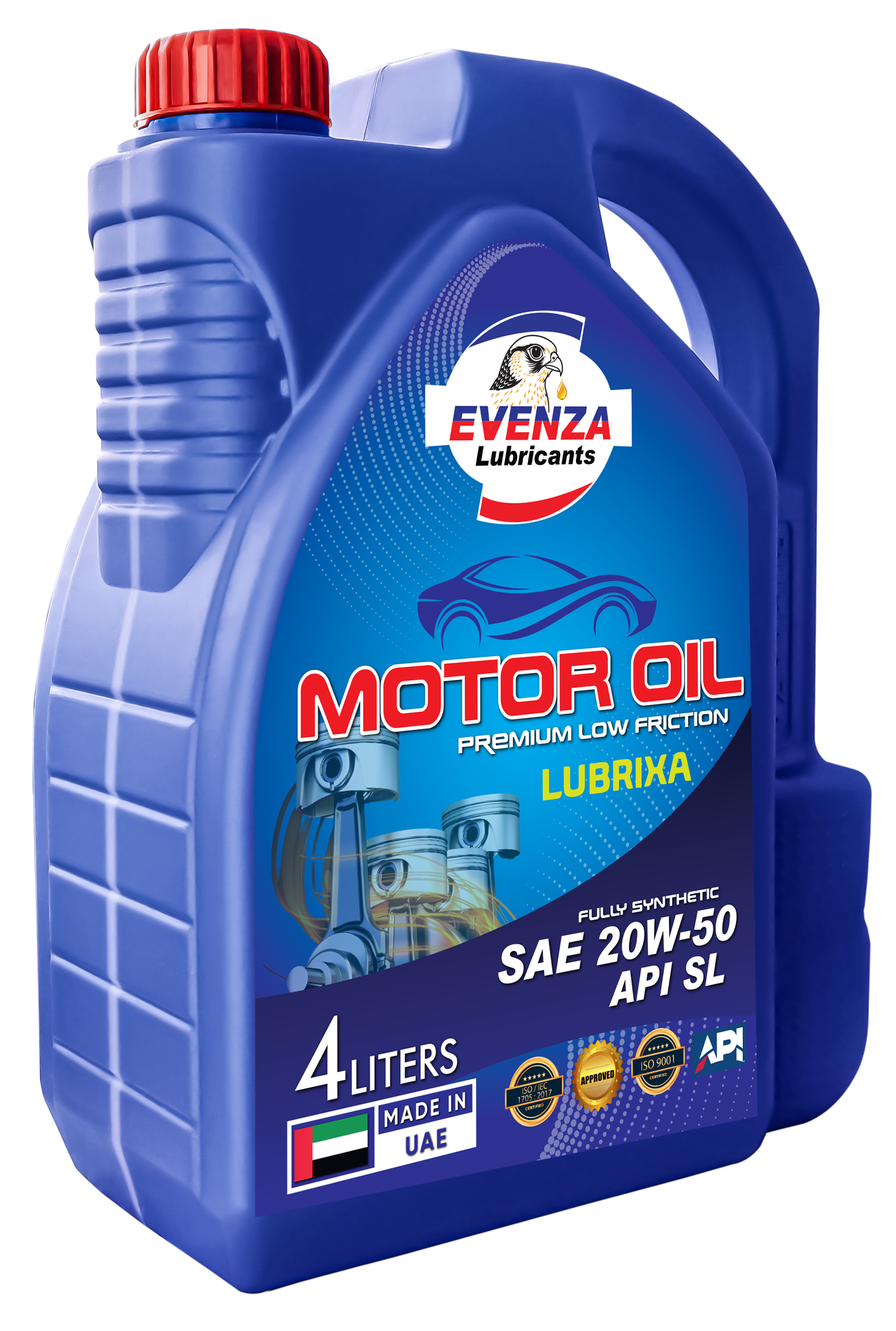 Fully Synthetic Motor Oil SAE 20W-50